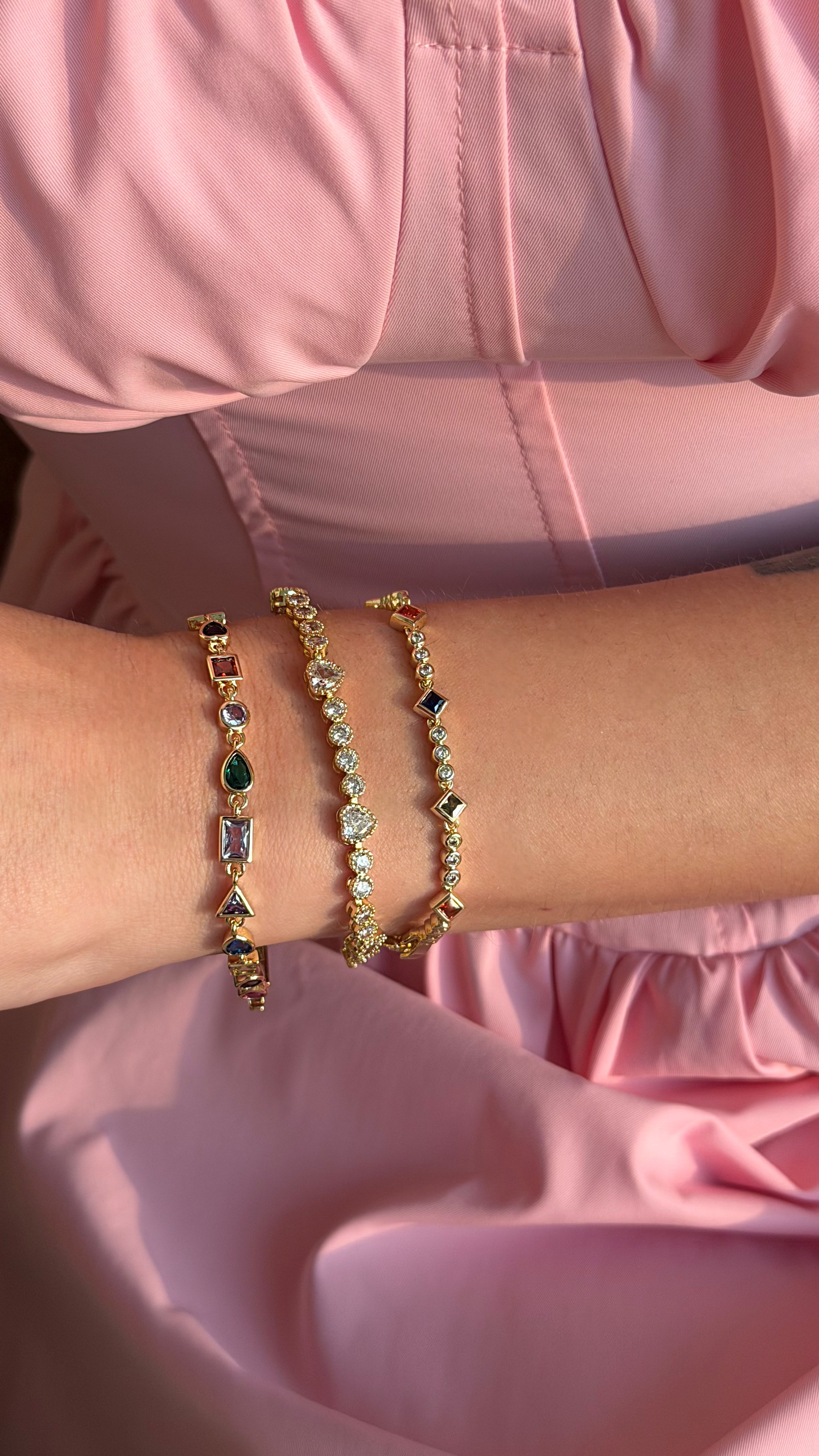 Colorful Gemstone Bracelets — 2