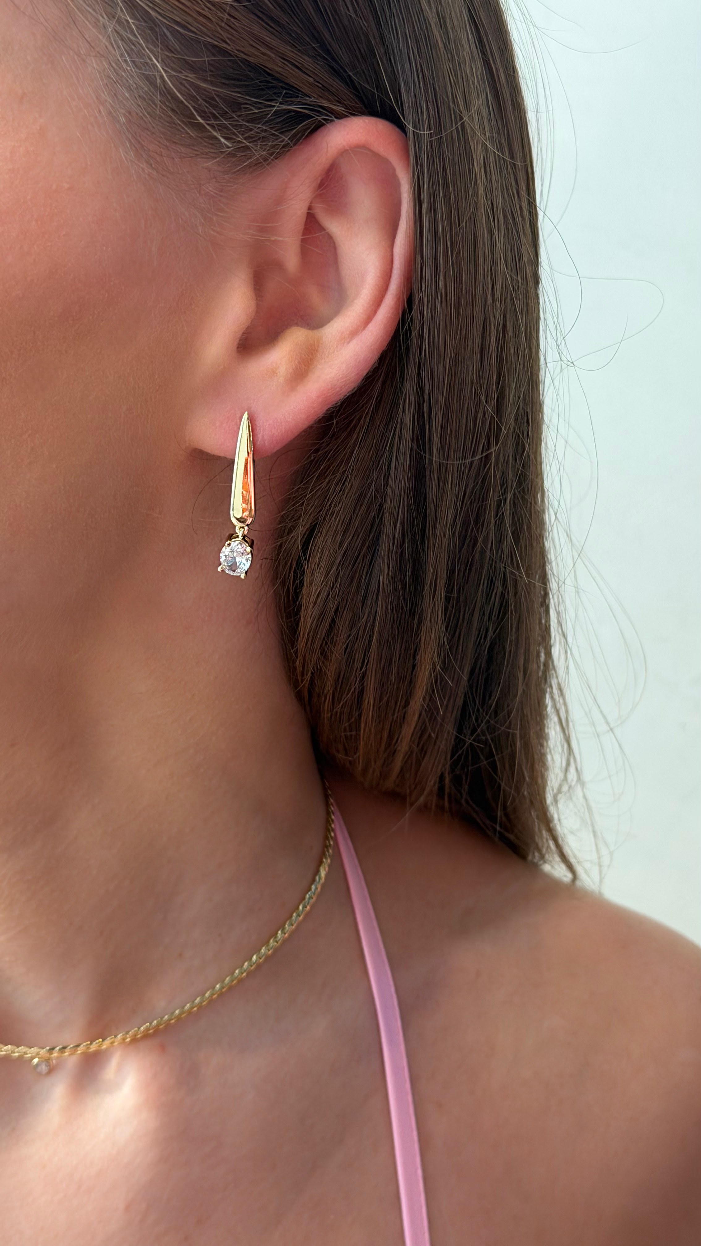Crystal Choker & Drop Earrings — 3