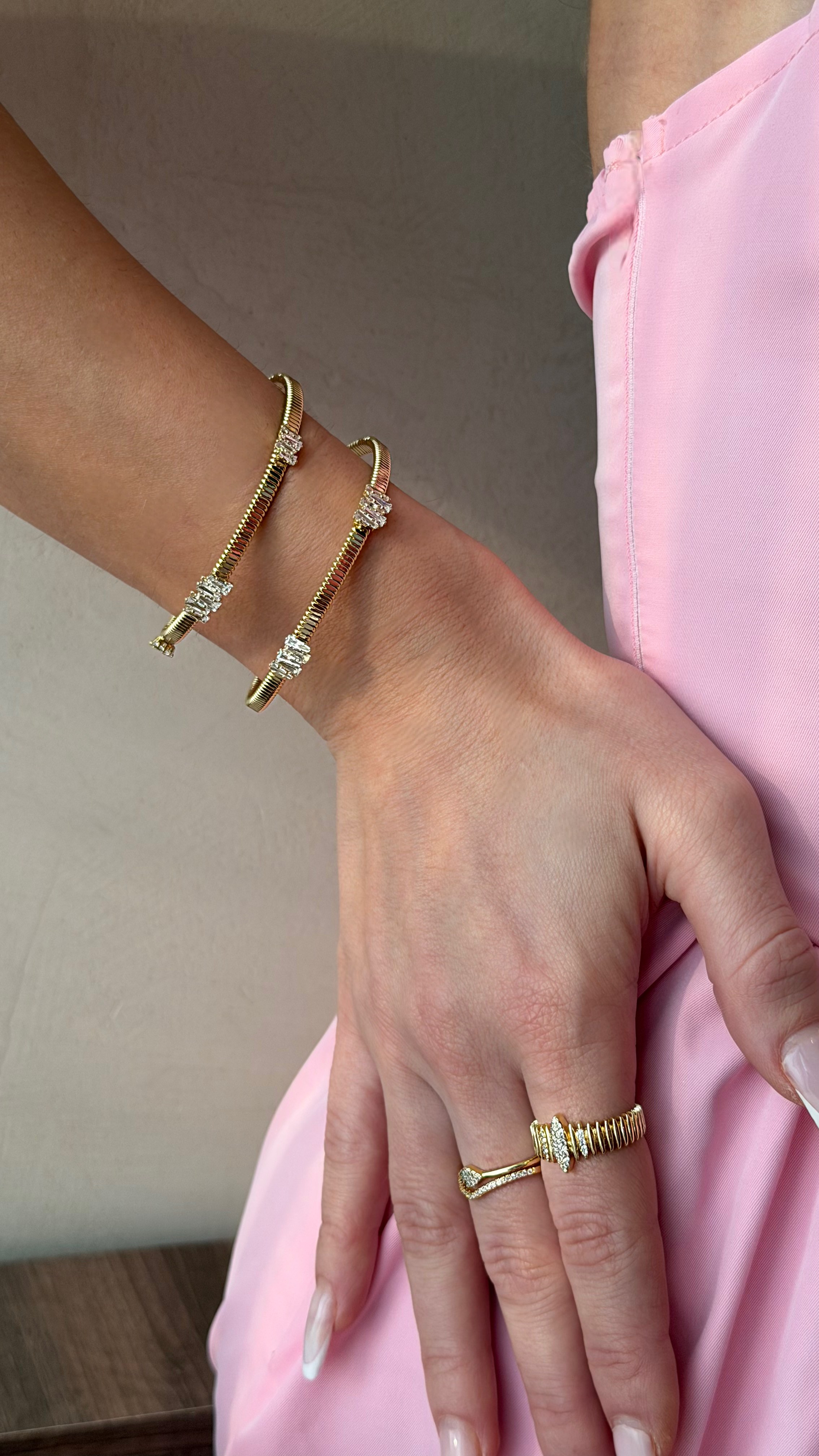 Golden Bracelet Duo